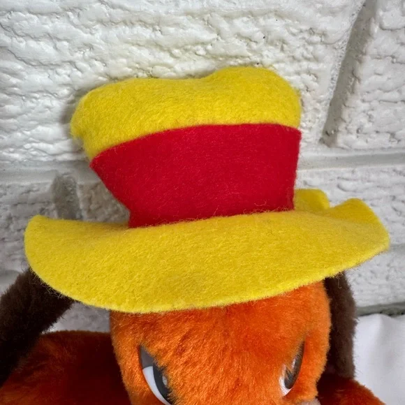 Vintage 1980s Jasper T. Jowls Chuck E Cheese Pizza Time Theatre 11” Plush Dog - Picture 5 of 8